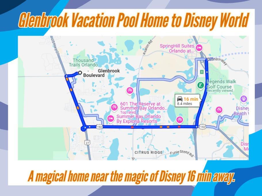 Glenbrook Vacation Poolspa Home Orlando Exterior foto
